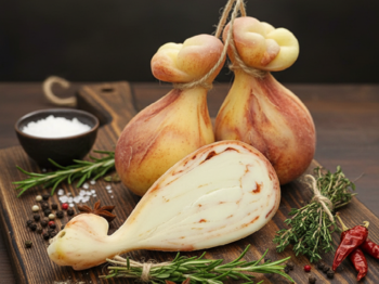 Сыр полутвердый Качокавалло с паприкой 100 г