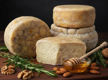 Сыр твердый Чеддер винтаж из козьего молока 100 г