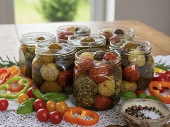 Сыр Шевр в масле 350 мл