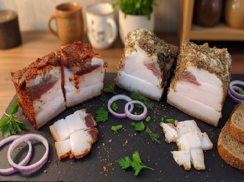 Сало соленое