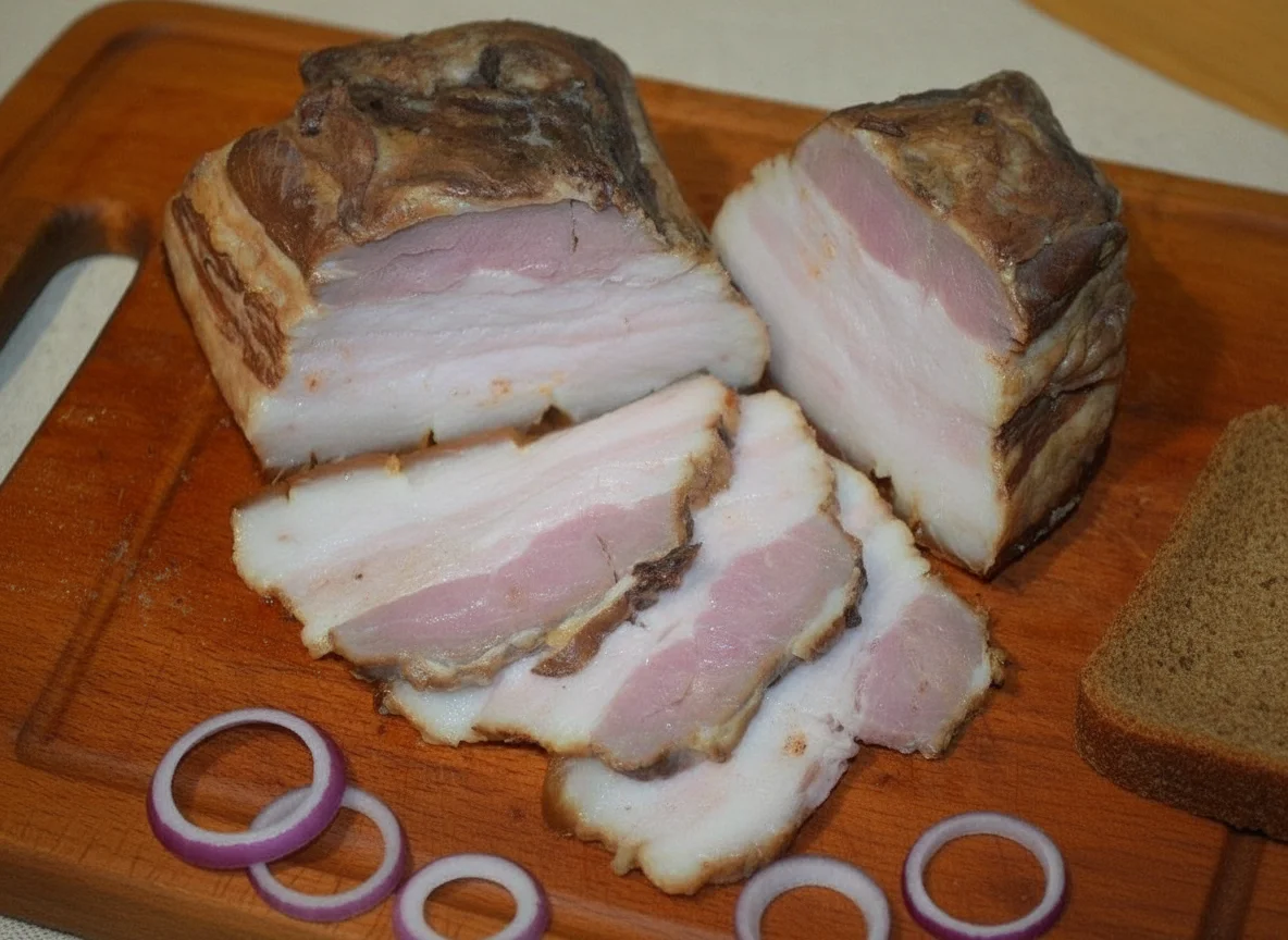 Сало копченое